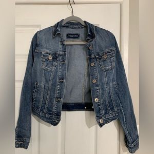 Cropped Jean Jacket, Small